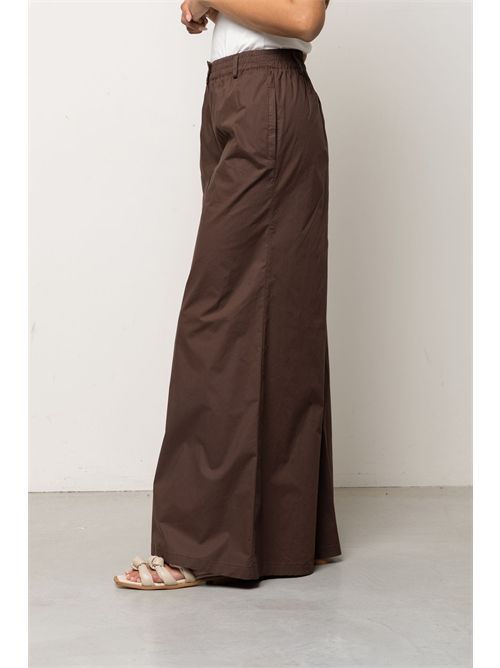Pantaloni palazzo in cotone KAOS | SPJLE033/6011